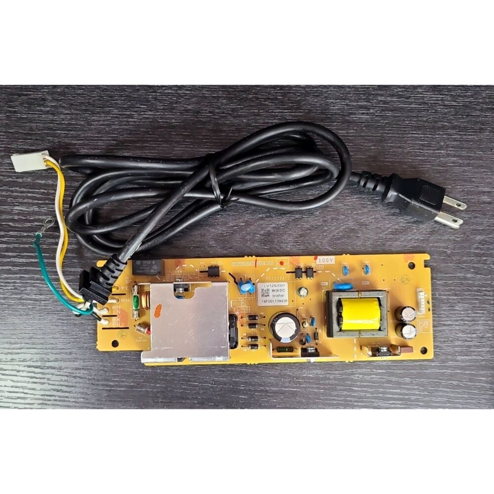 Brother HL-L2300D HL-L2320D Low Voltage Power Supply LV1250-001 w/ Power Cable